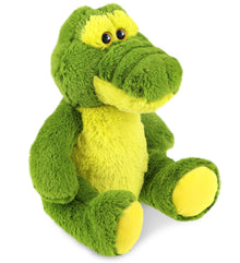 SUPER-SOFT PLUSH - SITTING GREEN ALLIGATOR