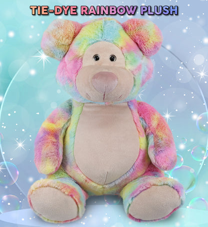 SUPER-SOFT PLUSH - RAINBOW BEAR XL 17"