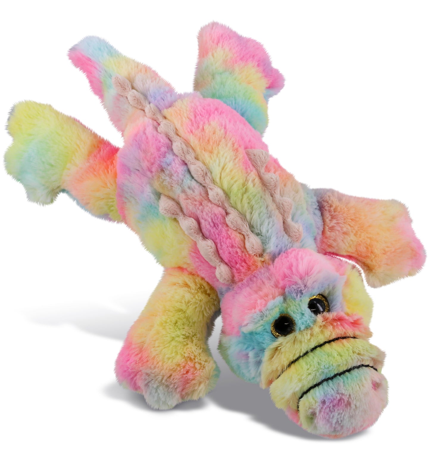 SUPER-SOFT PLUSH - RAINBOW ALLIGATOR SMALL 12"