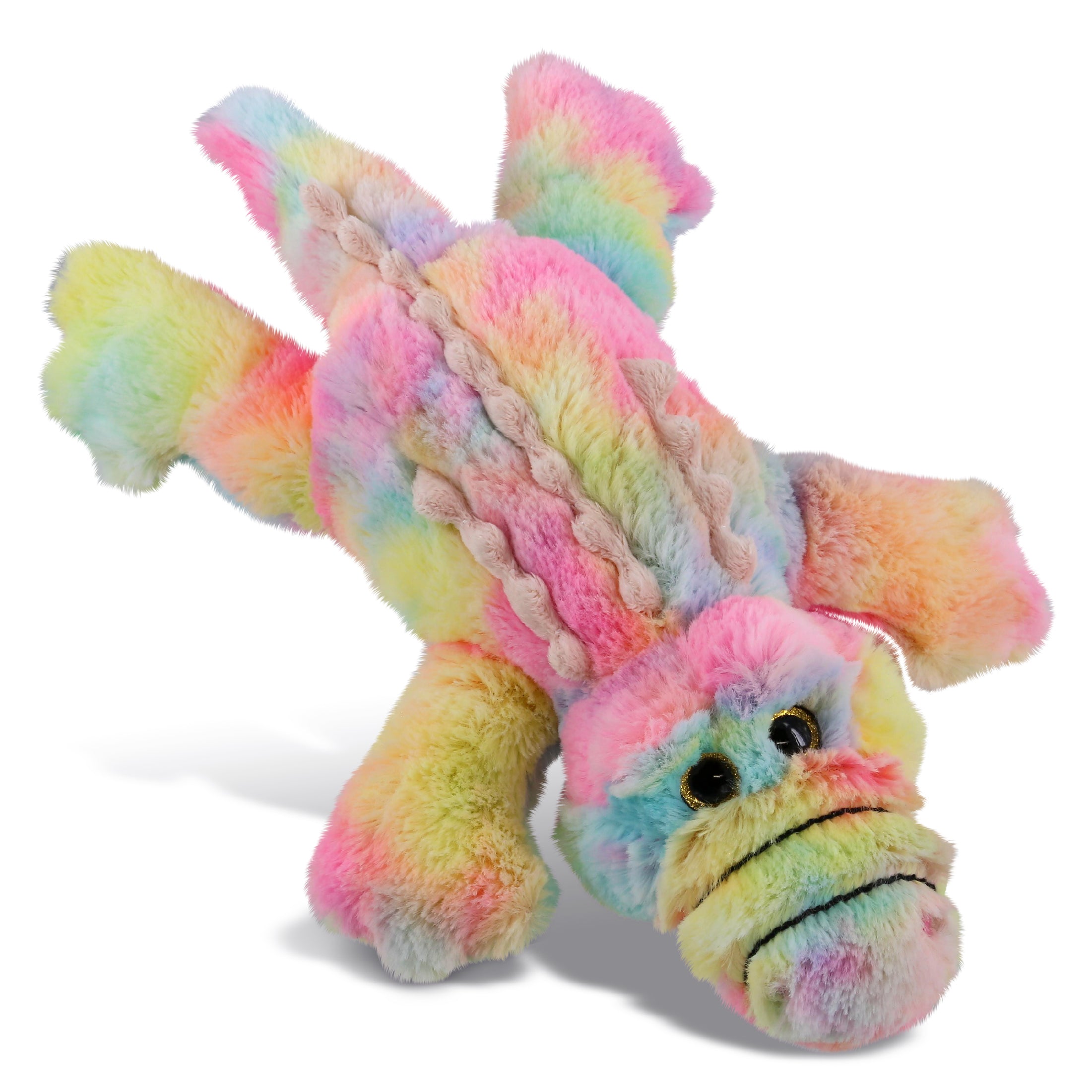 SUPER-SOFT PLUSH - RAINBOW ALLIGATOR SMALL 12"