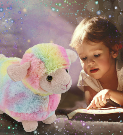 SUPER-SOFT PLUSH - RAINBOW SHEEP 7"