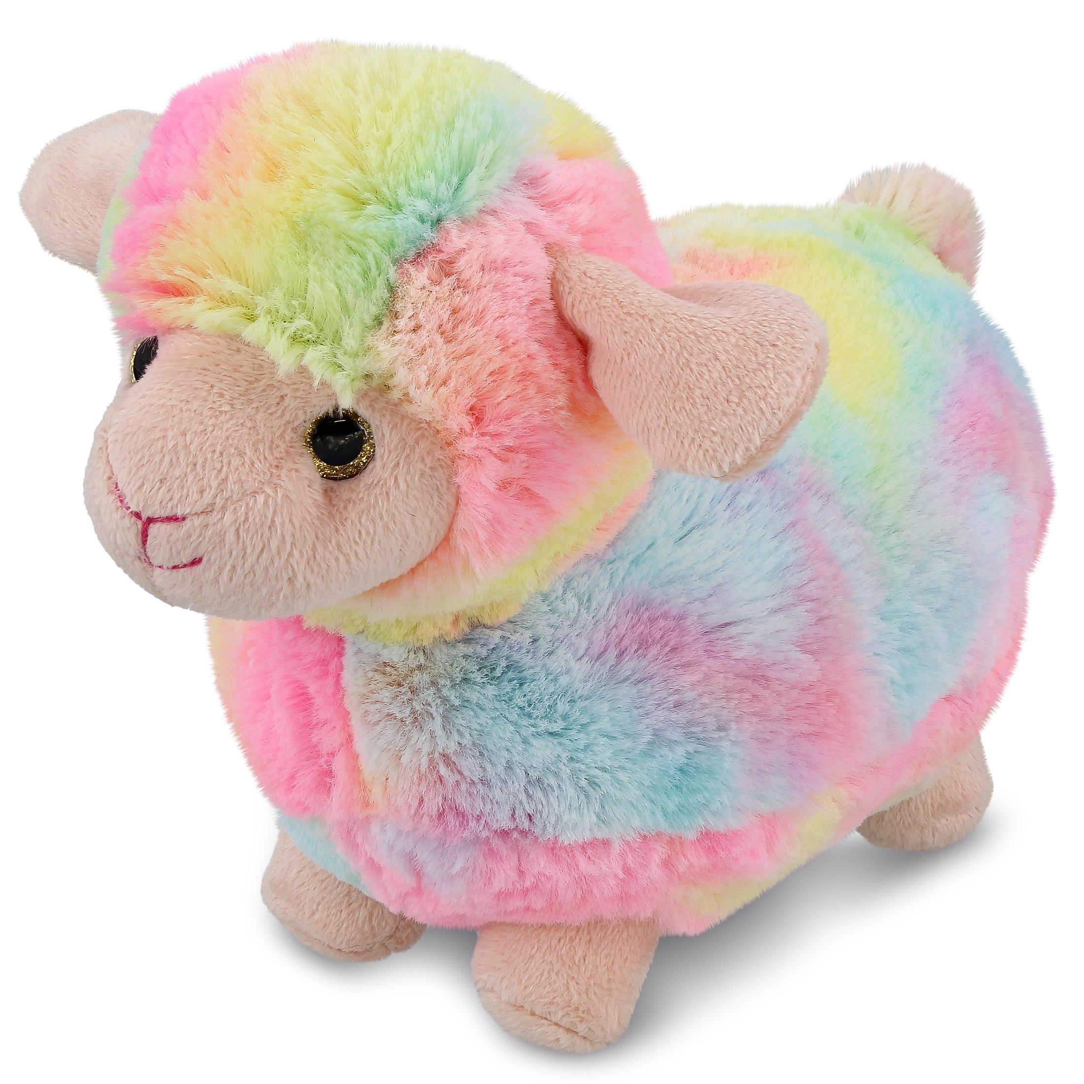 SUPER-SOFT PLUSH - RAINBOW SHEEP 7"