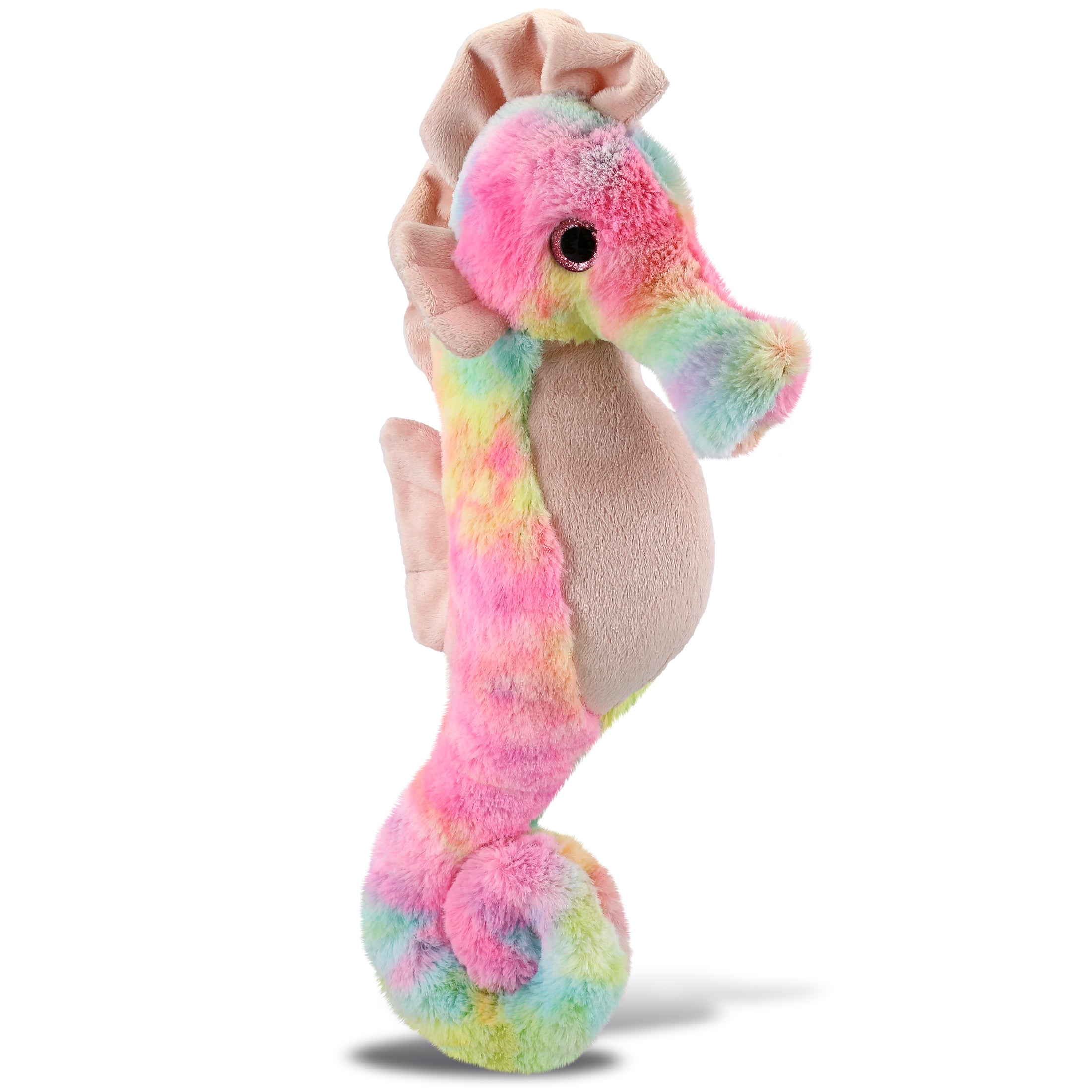 SUPER-SOFT PLUSH - RAINBOW SEAHORSE 15"
