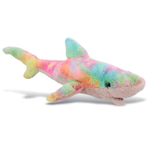 SUPER-SOFT PLUSH - RAINBOW SHARK LARGE 23"
