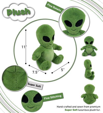 SUPER-SOFT PLUSH - ALIEN 11"