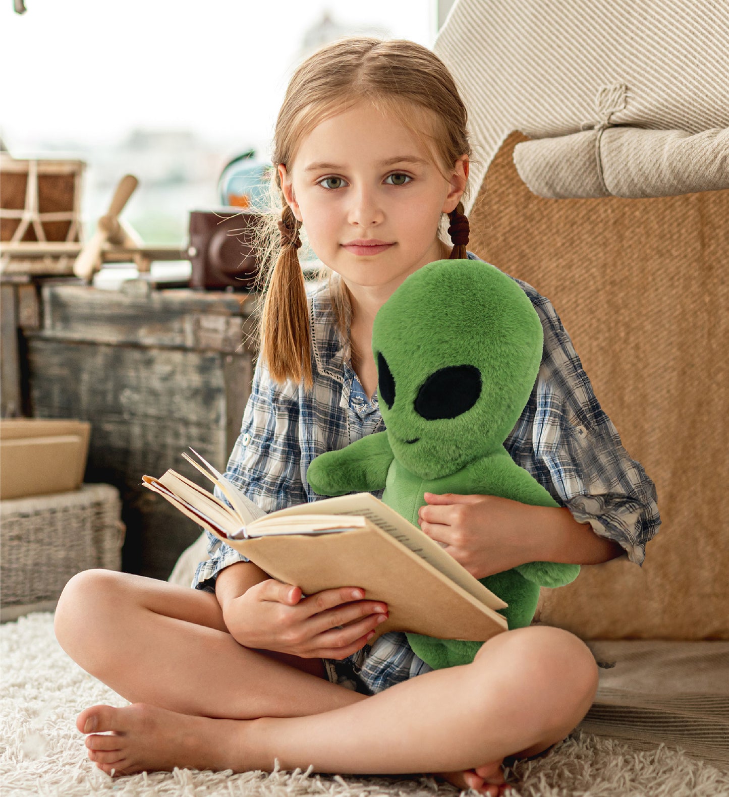 SUPER-SOFT PLUSH - ALIEN 11"