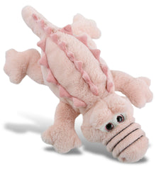 SUPER-SOFT PLUSH - PINK ALLIGATOR SMALL 14"