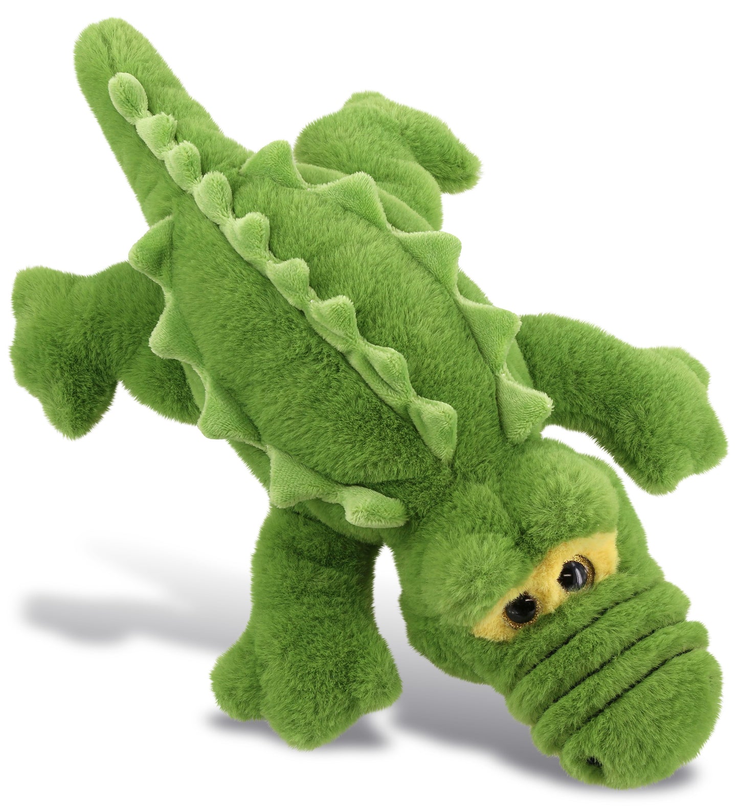 SUPER-SOFT PLUSH - GREEN ALLIGATOR SMALL 14"
