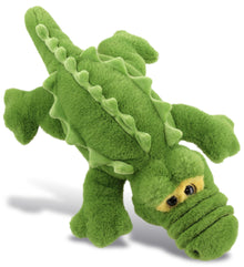 SUPER-SOFT PLUSH - GREEN ALLIGATOR SMALL 14"