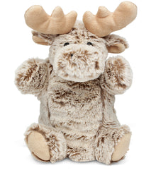 SUPER SOFT PLUSH HAND PUPPET - MOOSE