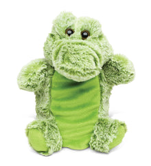 SUPER SOFT PLUSH HAND PUPPET - ALLIGATOR