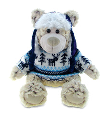 SUPER SOFT PLUSH WITH CLOTHES - POLAR BEAR