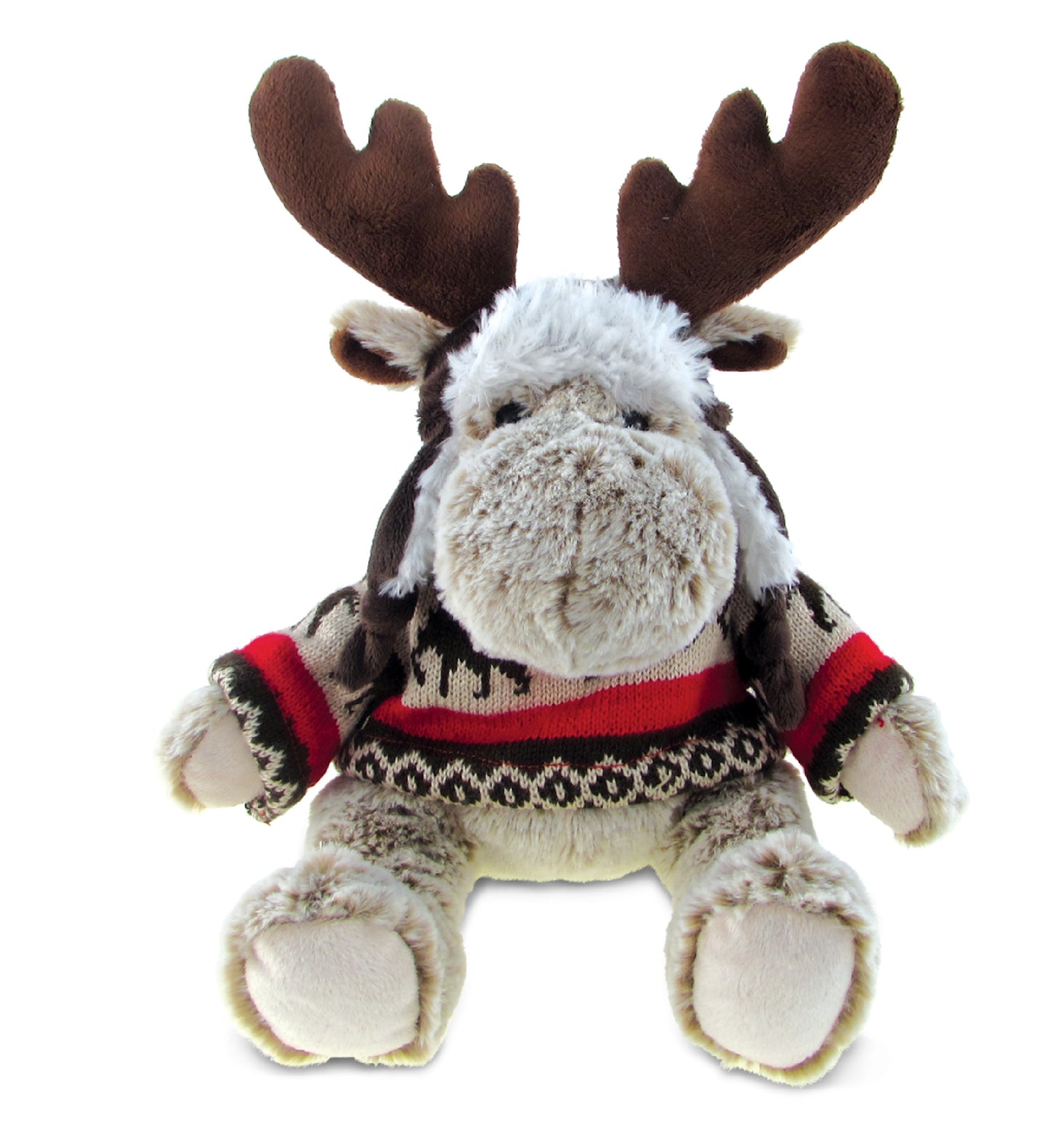 SUPER SOFT PLUSH WITH CLOTHES - MOOSE