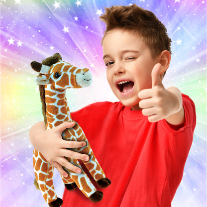 SUPER SOFT PLUSH - WILD SMALL GIRAFFE