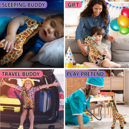 SUPER SOFT PLUSH - WILD SMALL GIRAFFE