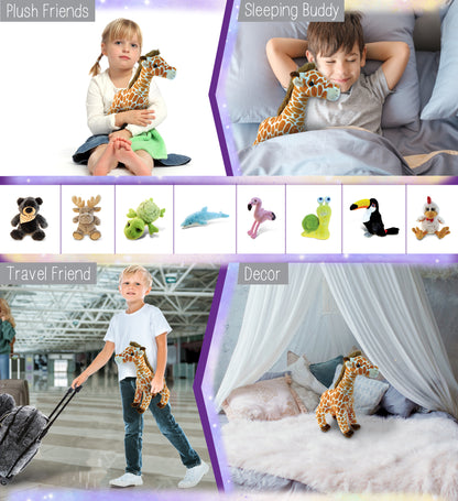 SUPER SOFT PLUSH - WILD LARGE GIRAFFE