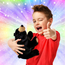 SUPER SOFT PLUSH - WILD SMALL BLACK BEAR
