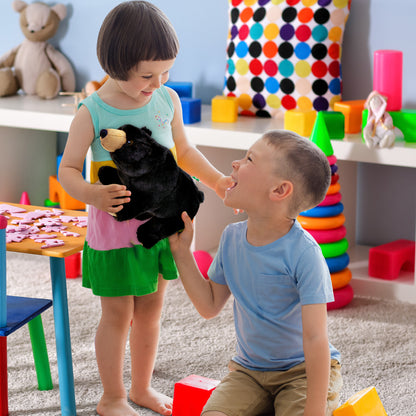 SUPER SOFT PLUSH - WILD SMALL BLACK BEAR