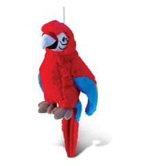 SUPER SOFT PLUSH - RED PARROT