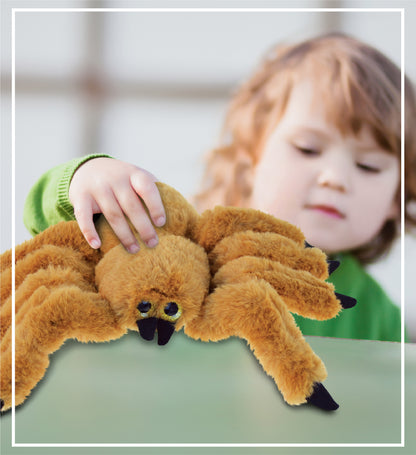 SUPER SOFT PLUSH - BROWN SPIDER