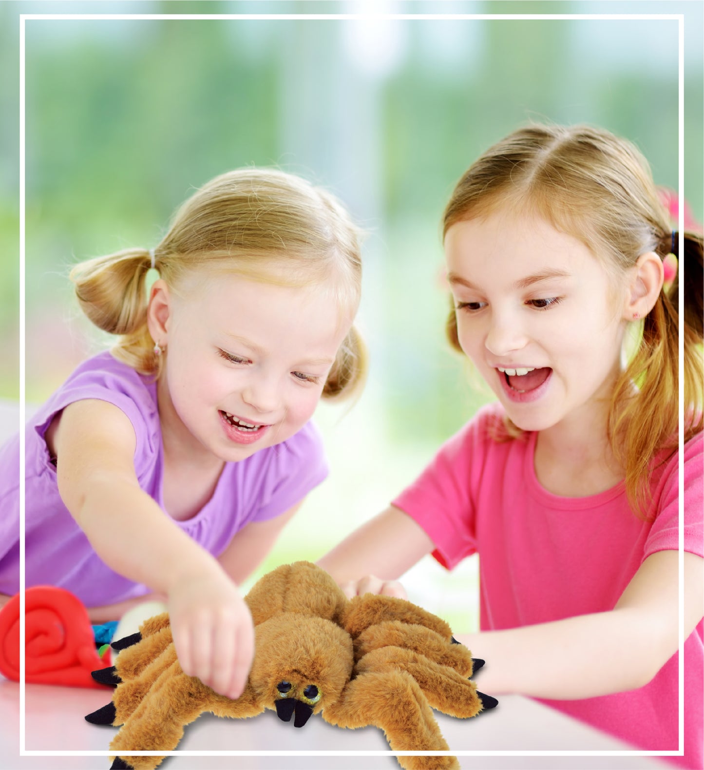 SUPER SOFT PLUSH - BROWN SPIDER
