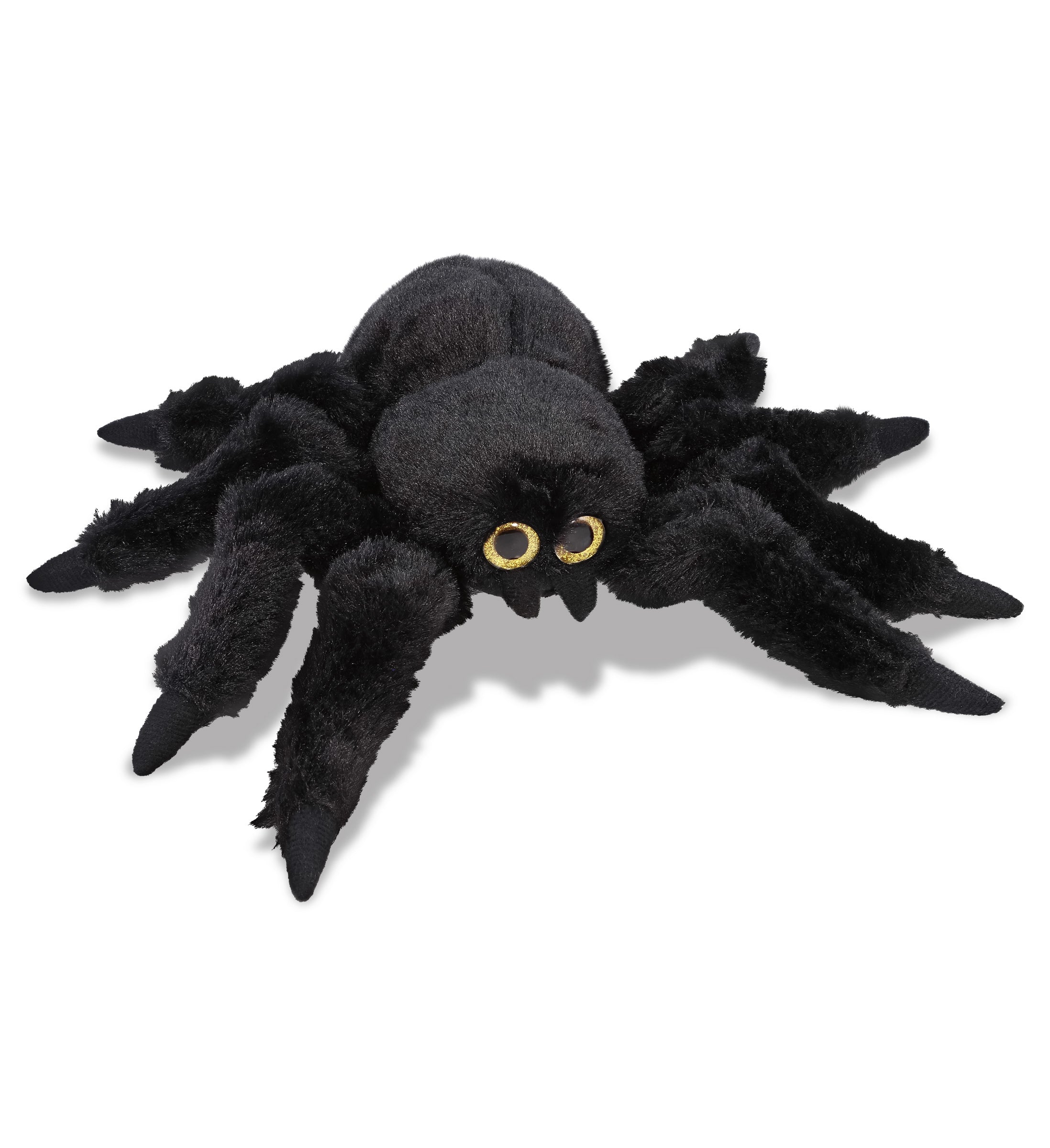 SUPER SOFT PLUSH - BLACK SPIDER