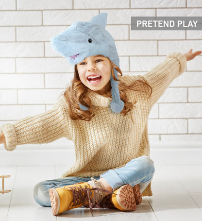 SUPER SOFT PLUSH HAT - SHARK