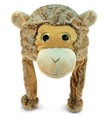 SUPER SOFT PLUSH HAT - MONKEY