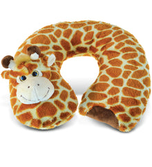 SUPER SOFT PLUSH NECK PILLOW - GIRAFFE
