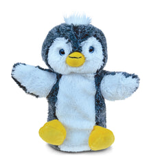 SUPER SOFT PLUSH HAND PUPPET - PENGUIN
