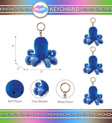 PLUSH KEYCHAIN - OCTOPUS