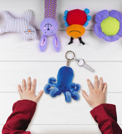 PLUSH KEYCHAIN - OCTOPUS
