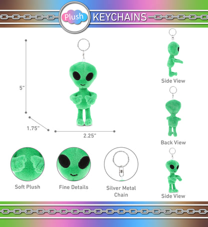PLUSH KEYCHAIN - ALIEN