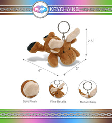 PLUSH KEYCHAIN - MOOSE