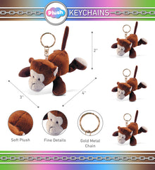 PLUSH KEYCHAIN - MONKEY