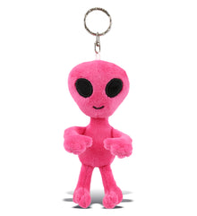 PLUSH KEYCHAIN - PINK ALIEN