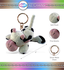 PLUSH KEYCHAIN - COW