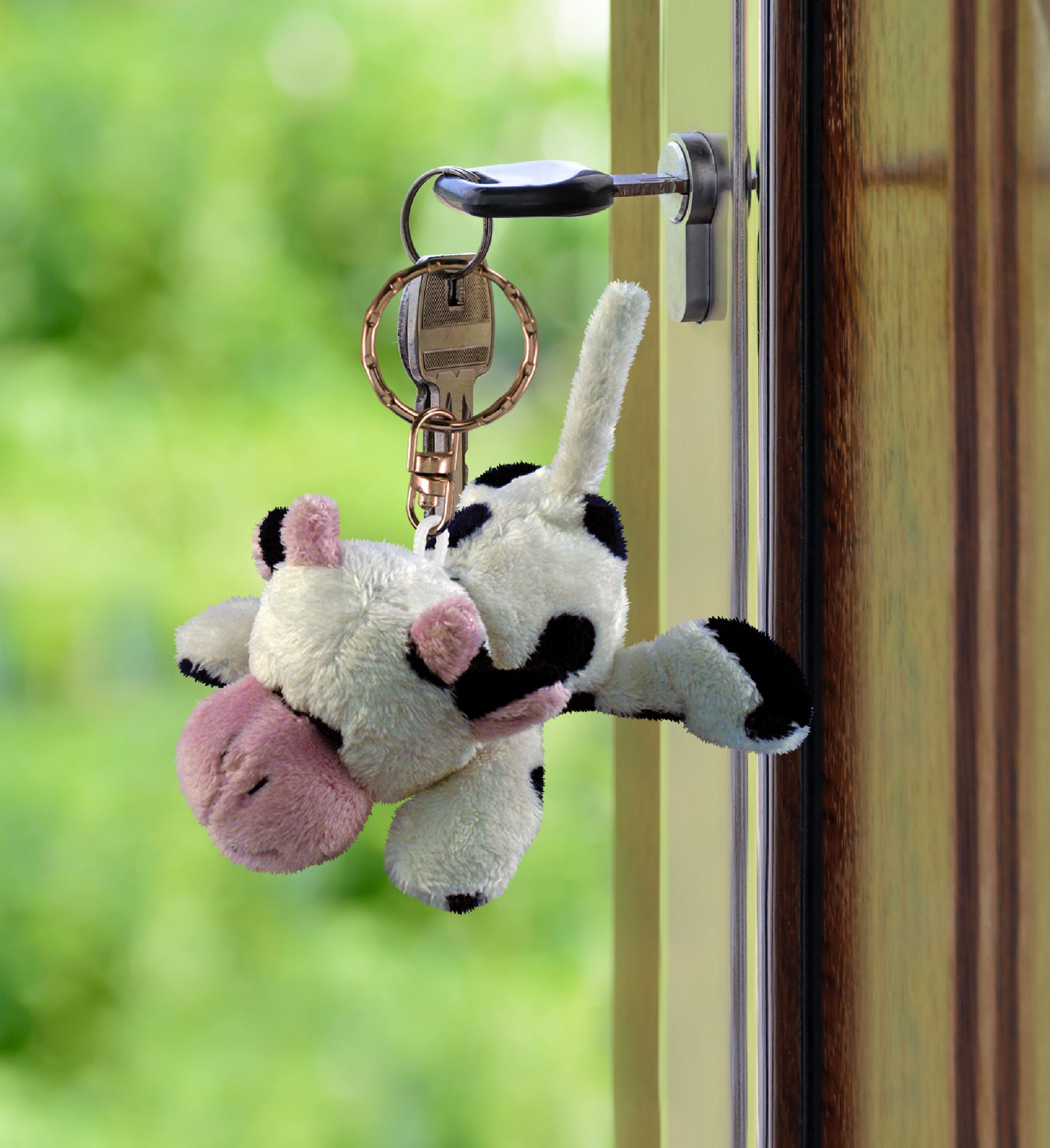 PLUSH KEYCHAIN - COW
