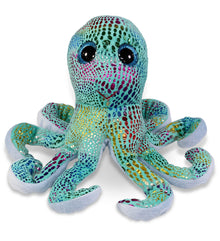 BIG EYE PLUSH - IRIDESCENT RAINBOW OCTOPUS
