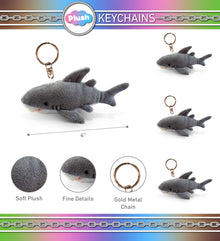 PLUSH KEYCHAIN - SHARK