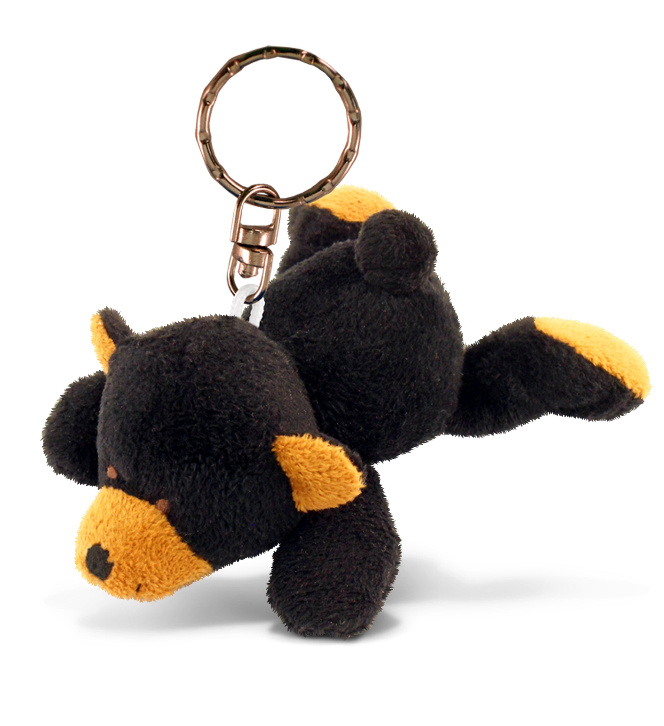 PLUSH KEYCHAIN - BLACK BEAR – Mozlly
