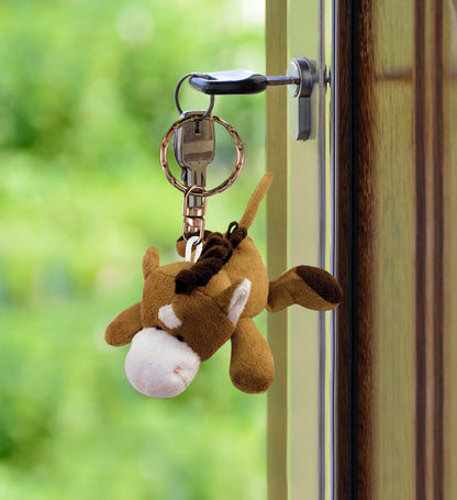 PLUSH KEYCHAIN - HORSE
