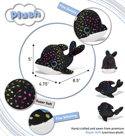 BIG EYE PLUSH - ORCA WHALE