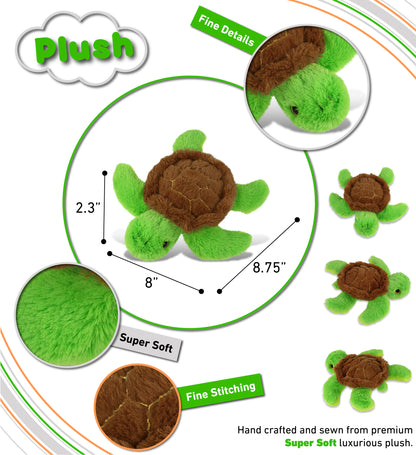 BIG EYE PLUSH - SEA TURTLE