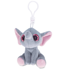 BIG EYE KEYCHAIN - GREY ELEPHANT