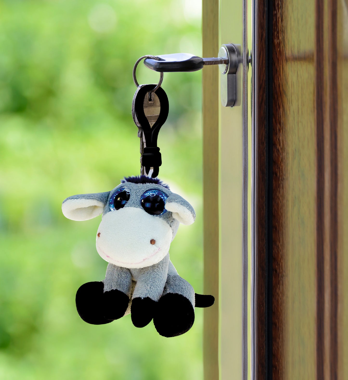 BIG EYE KEYCHAIN - DONKEY