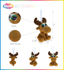 BIG EYE KEYCHAIN - MOOSE