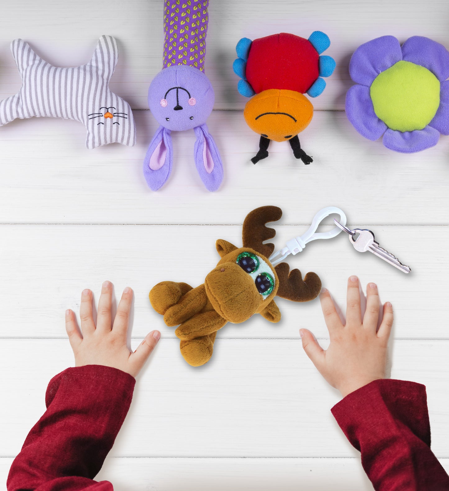 BIG EYE KEYCHAIN - MOOSE