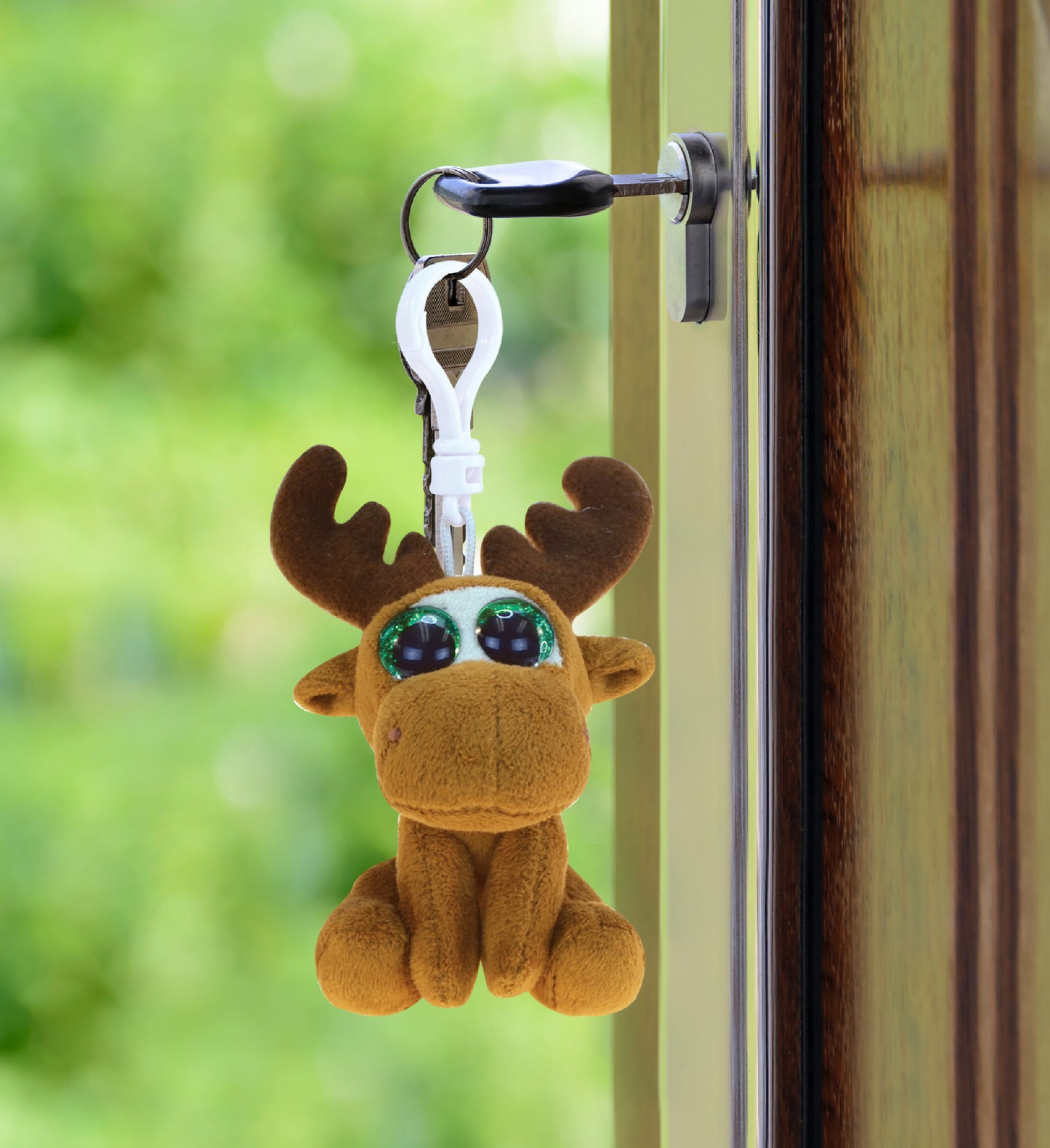 BIG EYE KEYCHAIN - MOOSE