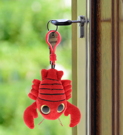 BIG EYE KEYCHAIN - LOBSTER